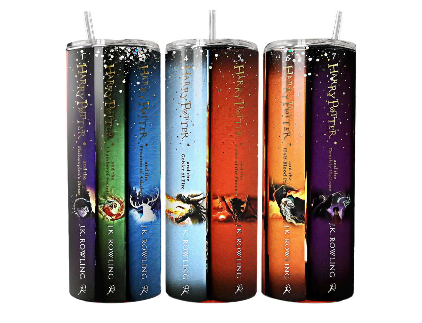 Wizard Books Collection 20oz Stainless Steel Tumbler