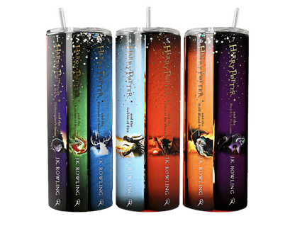 Wizard Books Collection 20oz Stainless Steel Tumbler