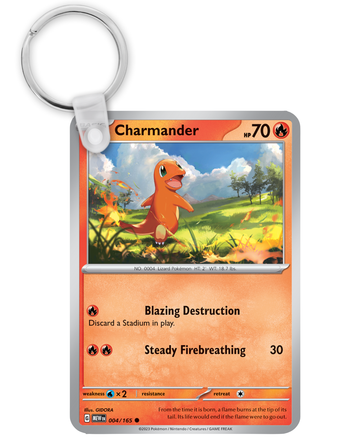 004 Card Keychain