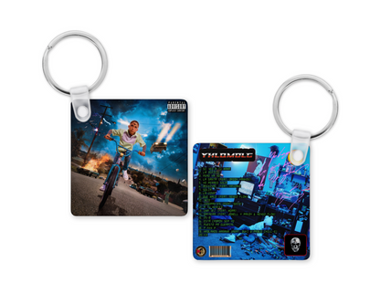 YHLQMDLG- Bad Bunny Album Keychain