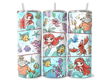 Mermaid 20oz Stainless Steel Tumbler