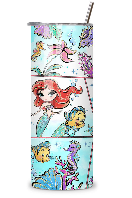 Mermaid 20oz Stainless Steel Tumbler