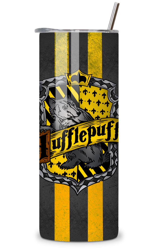 Wizard Yellow House 20oz Stainless Steel Tumbler