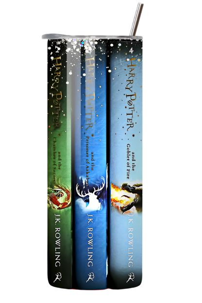 Wizard Books Collection 20oz Stainless Steel Tumbler