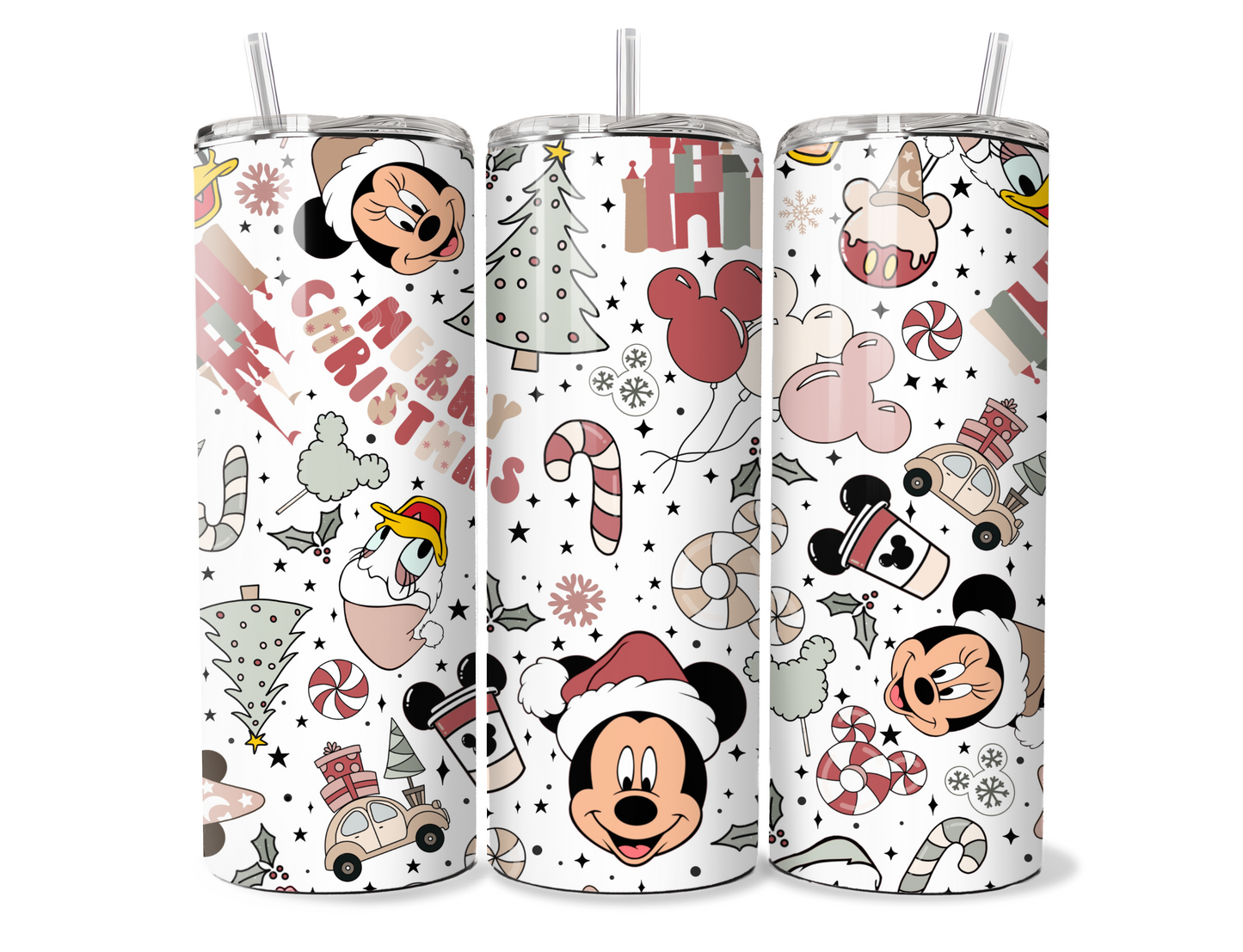 Merry Christmas 20oz Stainless Steel Tumbler