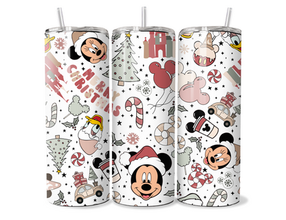 Merry Christmas 20oz Stainless Steel Tumbler