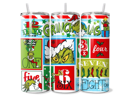 Grinchmas 20oz Stainless Steel Tumbler