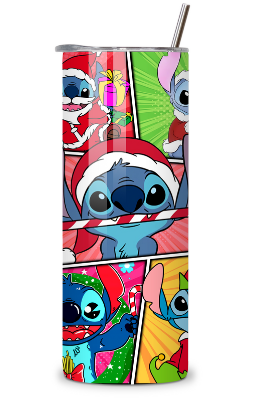 Christmas Cartoon 20oz Stainless Steel Tumbler