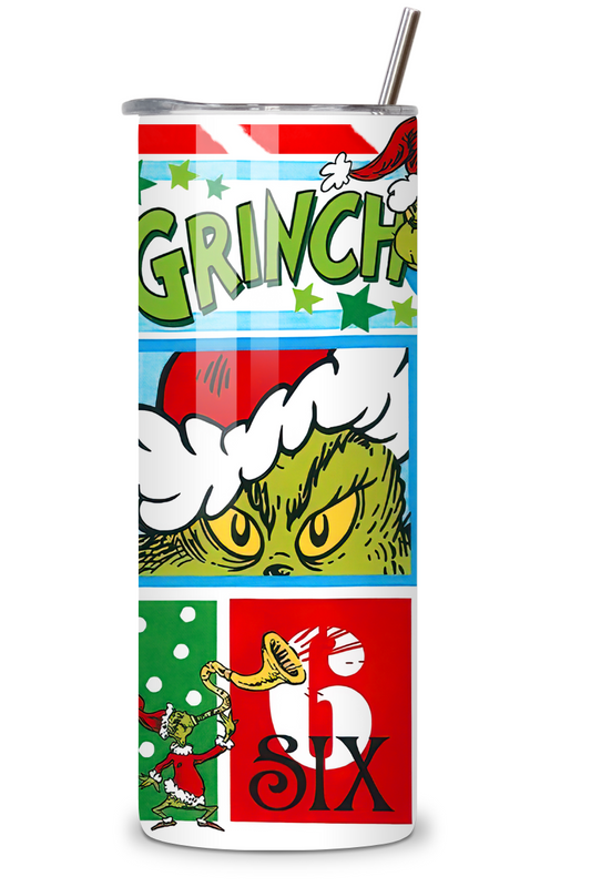 Grinchmas 20oz Stainless Steel Tumbler